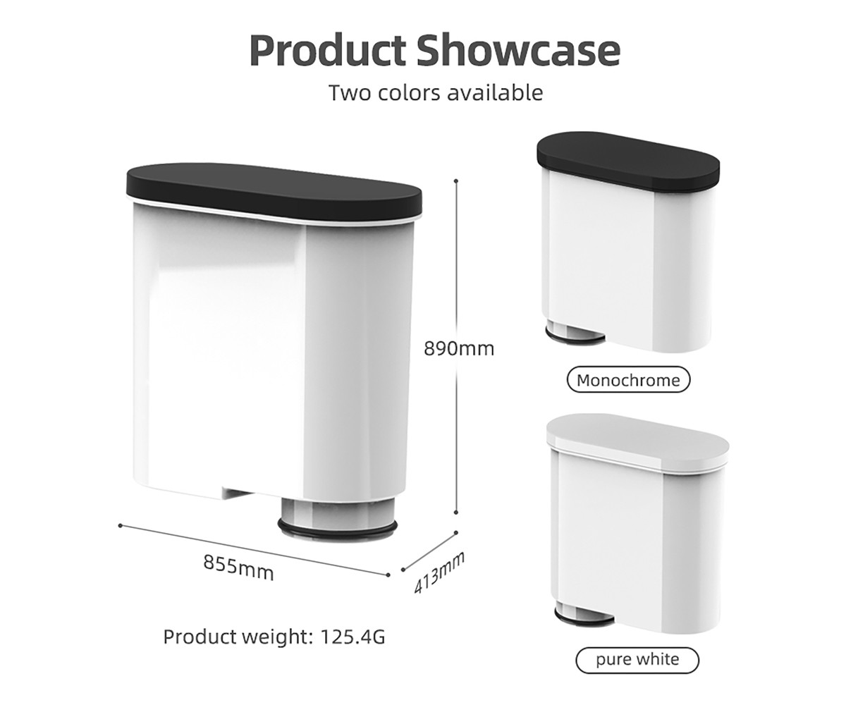 Performance data of Philips CMF009 coffee filter